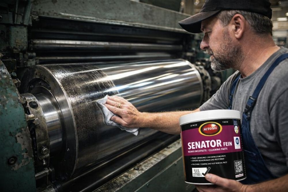 Autosol Senator Fein - Metal Yüzey Temizlik Pastası 1kg